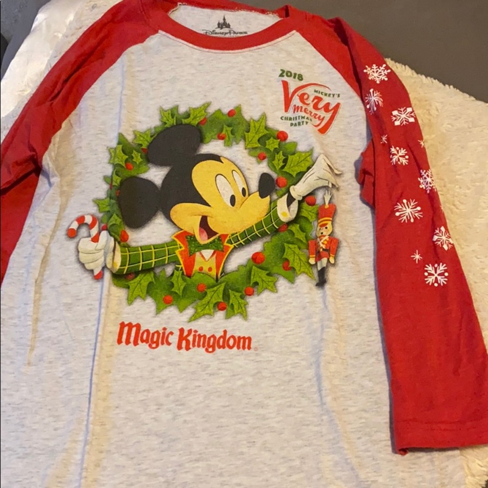 Disney Christmas Party Tshirt